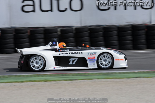 2008-04-26 Monza 1247 THP Spider Cup - Julien Beltoise
